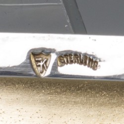 Sigarettenetui zilver.