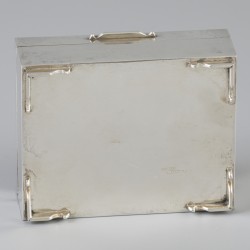 Sigarettendoos (Istanbul, Hüseyin Azmi Baykal 20e eeuw) zilver.