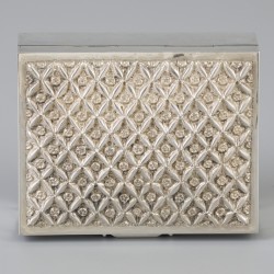 Sigarettendoos (Istanbul, Hüseyin Azmi Baykal 20e eeuw) zilver.