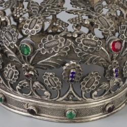 Heilige kroon (Gent, H. van Coillie 19e eeuw) zilver.