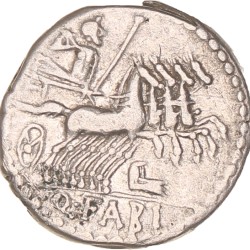 Roman republic. Q. Fabius Labeo. Denarius. N.D. (124 BC).