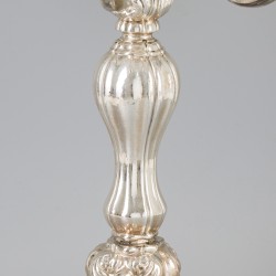 Candelabra / pronkkandelaar (Bremen / Hemelingen, Duitsland, M.H. Wilkens & Söhne 20e eeuw) zilver.