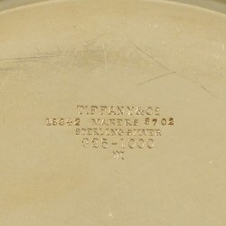 2-delige set schaaltjes Tiffany & Co. verguld zilver.