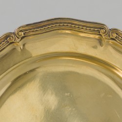 2-delige set schaaltjes Tiffany & Co. verguld zilver.