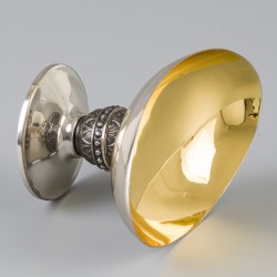 Zoutkelder zilver.