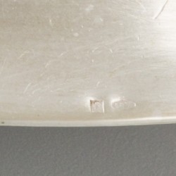Couscous-schaal met deksel (Turkije, 1844-1861) zilver.