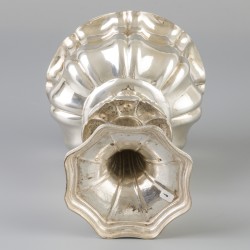 Coupe op voet zilver.