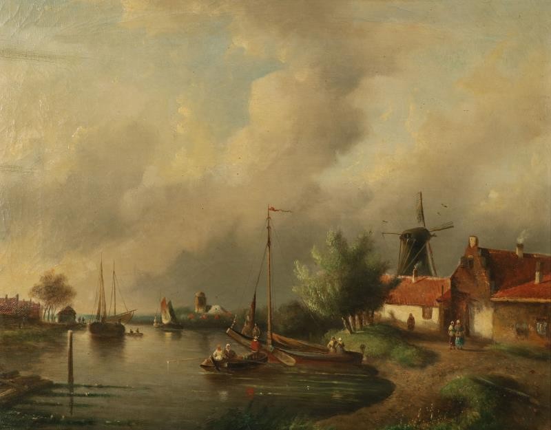 Toegeschreven aan J.C. Spohler (Amsterdam 1837 - 1894).