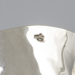 Miniatuur brandewijnkom (18e-eeuws) zilver.