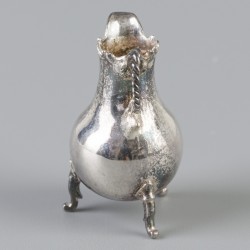 Miniatuur Schenkkan (Amsterdam, Johannes A. van Geffen 1766-1798) zilver.