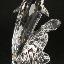 Swarovski jaarlijks item 1992 "Zorg voor mij" De Walvissen