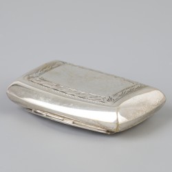 Snuifdoosje / pepermuntdoosje (Firenze / Schoonhoven, Alfredo Ridi / J. Niekerk) zilver.