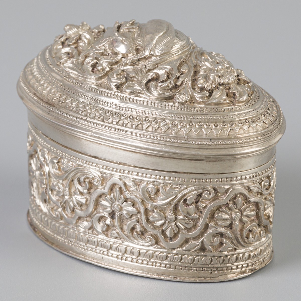 Doosje zilver.