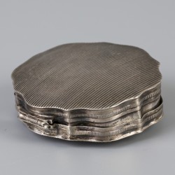 Pepermuntdoosje (Zierikzee, Reinier Koole 1853) zilver.