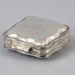 Pepermuntdoosje (Schoonhoven, Cornelis Capoen 1903) zilver.