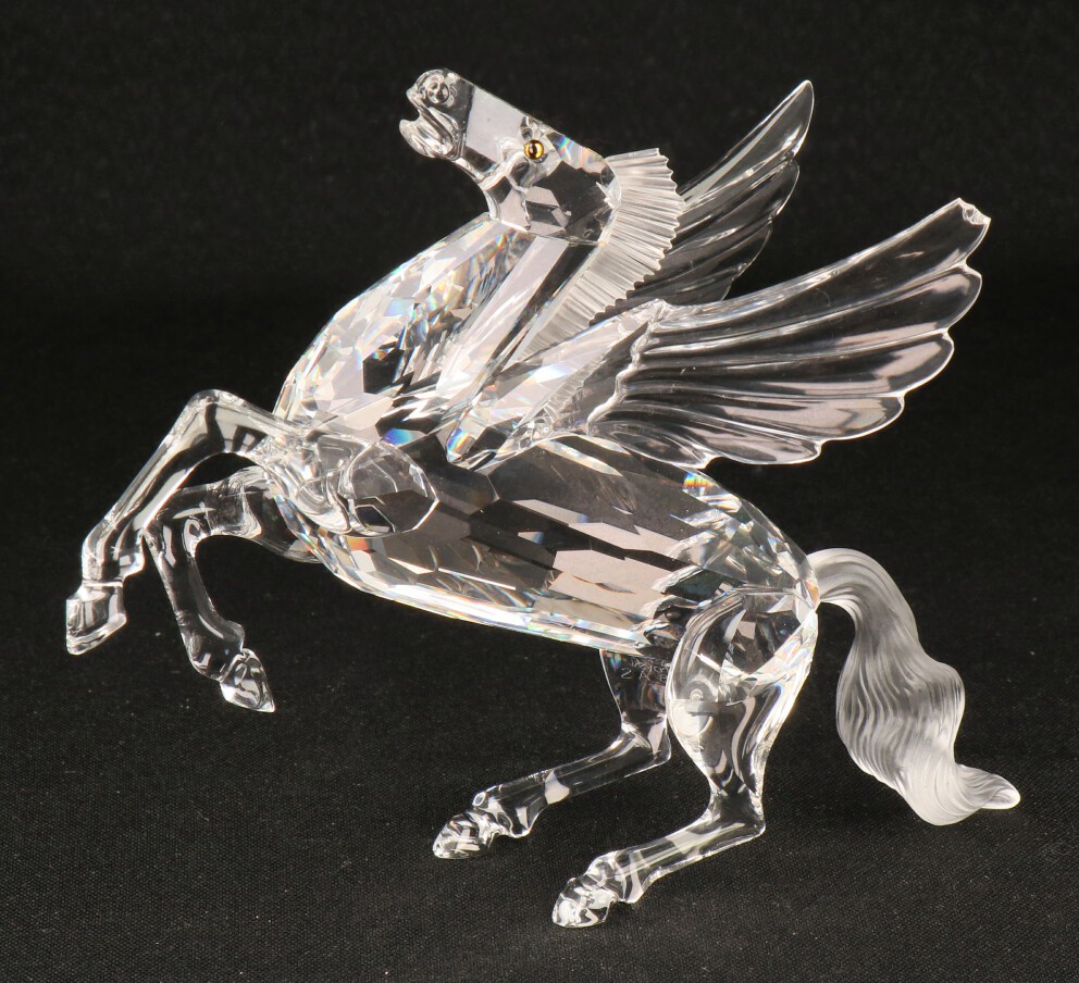 Swarovski Jaarlijks item 1998 "Fabelachtig Dierenrijk" de Pegasus.
