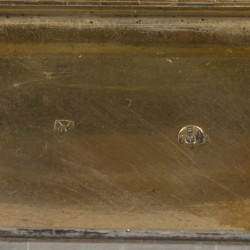 Snuifdoos zilver.