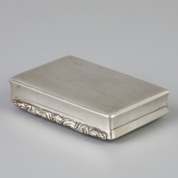 Snuifdoos zilver.