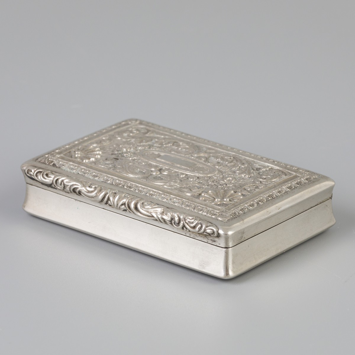 Snuifdoos zilver.