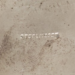 Ringendoosje zilver.