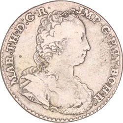 Vierde Dukaton. Brabant. Antwerpen. Maria Theresia. 1751. Fraai / Zeer Fraai.