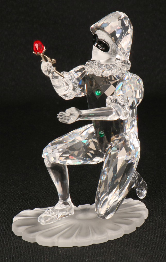 Swarovski jaarlijks item 2001 "Masquerade" Harlequin