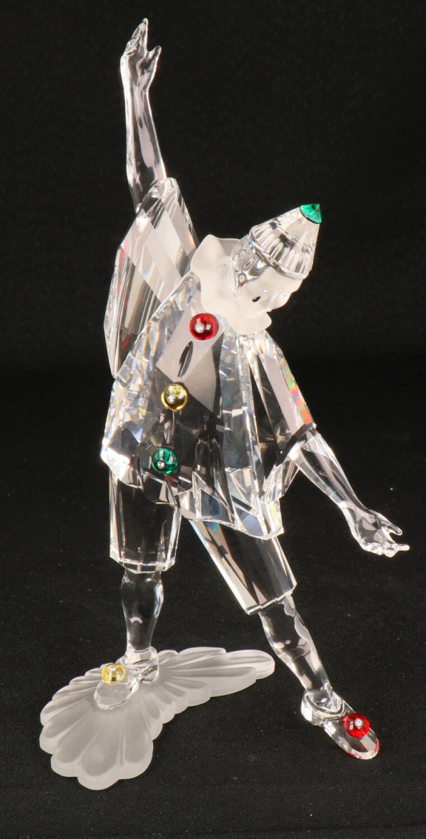 Swarovski jaarlijks item 1999 "Masquerade" Pierrot.