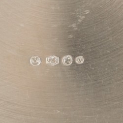 Flessenbak zilver.