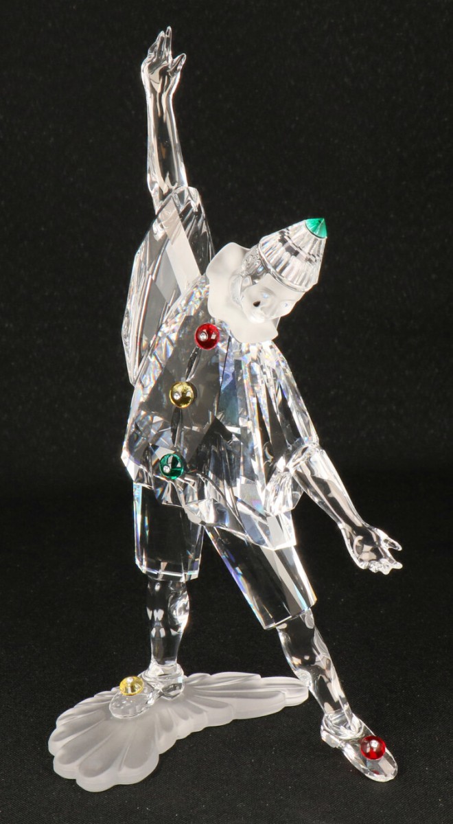 Swarovski jaarlijks item 1999 "Masquerade" Pierrot
