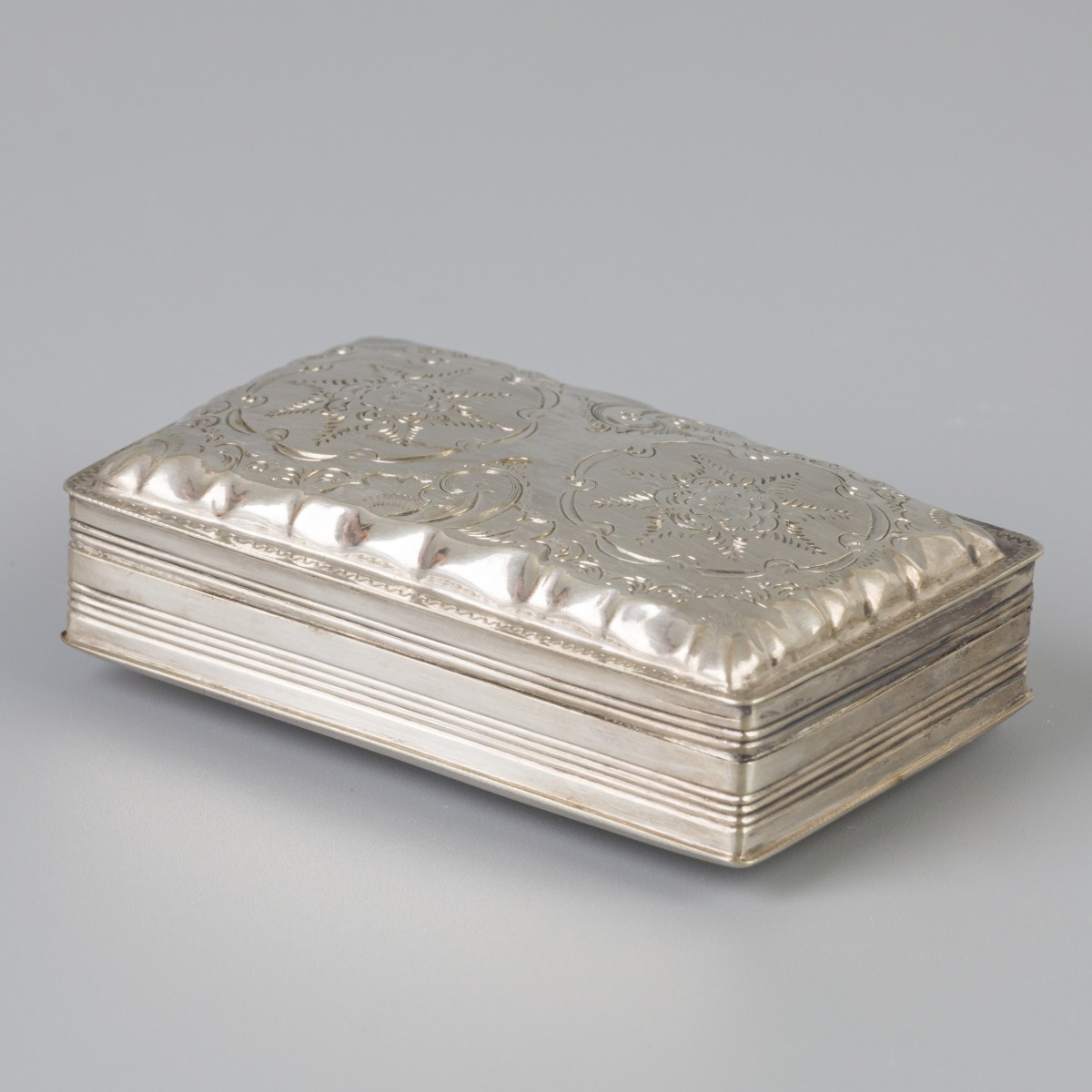Snuifdoosje (Schoonhoven, Jacobus van Halteren 1862) zilver.