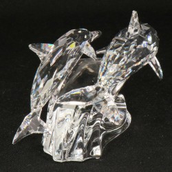 Swarovski jaarlijks item 1990 "Volg mij" de Dolfijnen