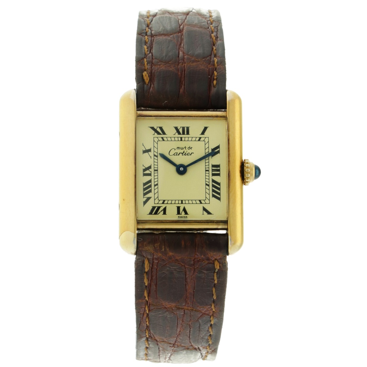 Cartier Tank Vermeil 5057001 - Dames polshorloge - ca. 1990.