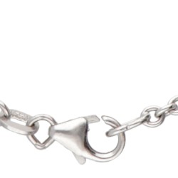 18 kt. Witgouden Italiaans design collier en vlinderhanger bezet met ca. 3.26 ct. diamant, robijn en smaragd.