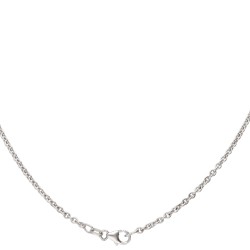 18 kt. Witgouden Italiaans design collier en vlinderhanger bezet met ca. 3.26 ct. diamant, robijn en smaragd.