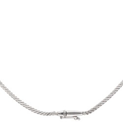 High end 18 kt. witgouden demi-parure bezet met ca. 7.06 ct. diamant en natuurlijke smaragd.