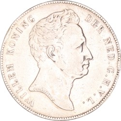 2½ Gulden. Willem I. 1840. Zeer Fraai.