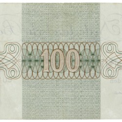 Nederland. 100 Gulden. Bankbiljet. Type 1945. Type Geldzuivering. - Zeer Fraai +.