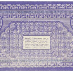 Indonesia. 100 Rupiah. Banknote. Type 1947. - Extremely fine.