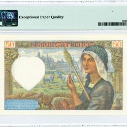 France. 50 Francs. Banknote. Type 1940-1942. - UNC.