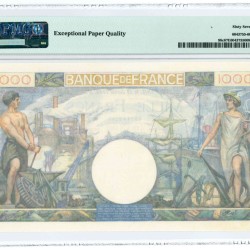 France. 1000 Francs. Banknote. Type 1944. - UNC.