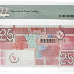 Nederland. 25 Gulden. Bankbiljet. Type 1989. Type Roodborstje. - UNC.