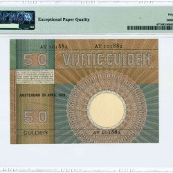 Nederland. 50 Gulden. Bankbiljet. Type 1929. Type Minerva. - Nagenoeg UNC.
