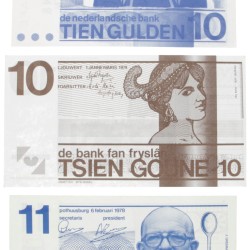 Nederland. Lot (12) fantasiegeld. Banknote.