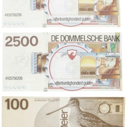 Nederland. Lot (12) fantasiegeld. Banknote.