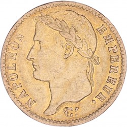 20 Francs Napoleon 1813. Zeer fraai +.