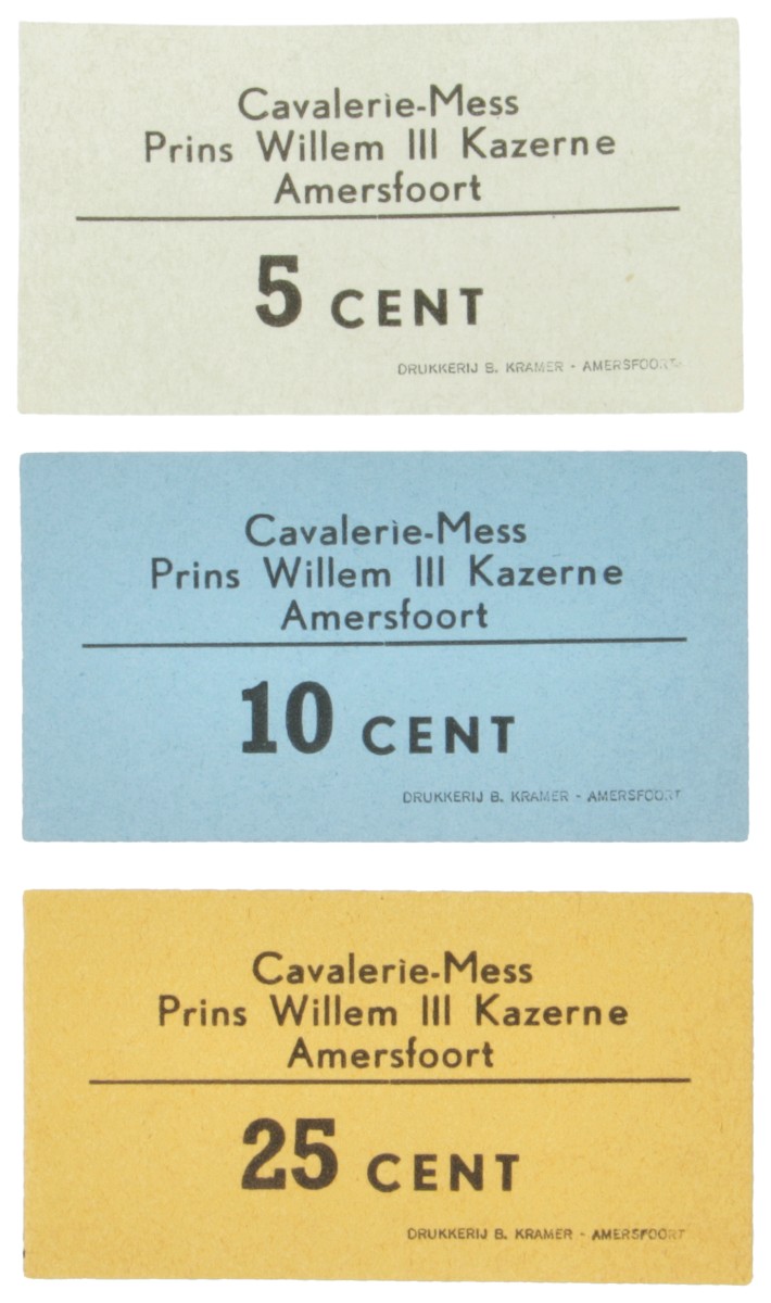 Nederland. 5/10/25 cent. Type ND. - UNC.