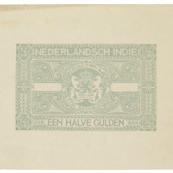 Netherlands-Indies. ½ gulden. Proofprint. Type 1920. - UNC.