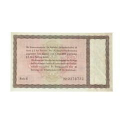 Germany. 30 RM. Banknote. Type 1933. Type Konversionskasse. - About UNC.