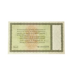 Germany. 5 RM. Banknote. Type 1933. Type Konversionskasse. - About UNC.