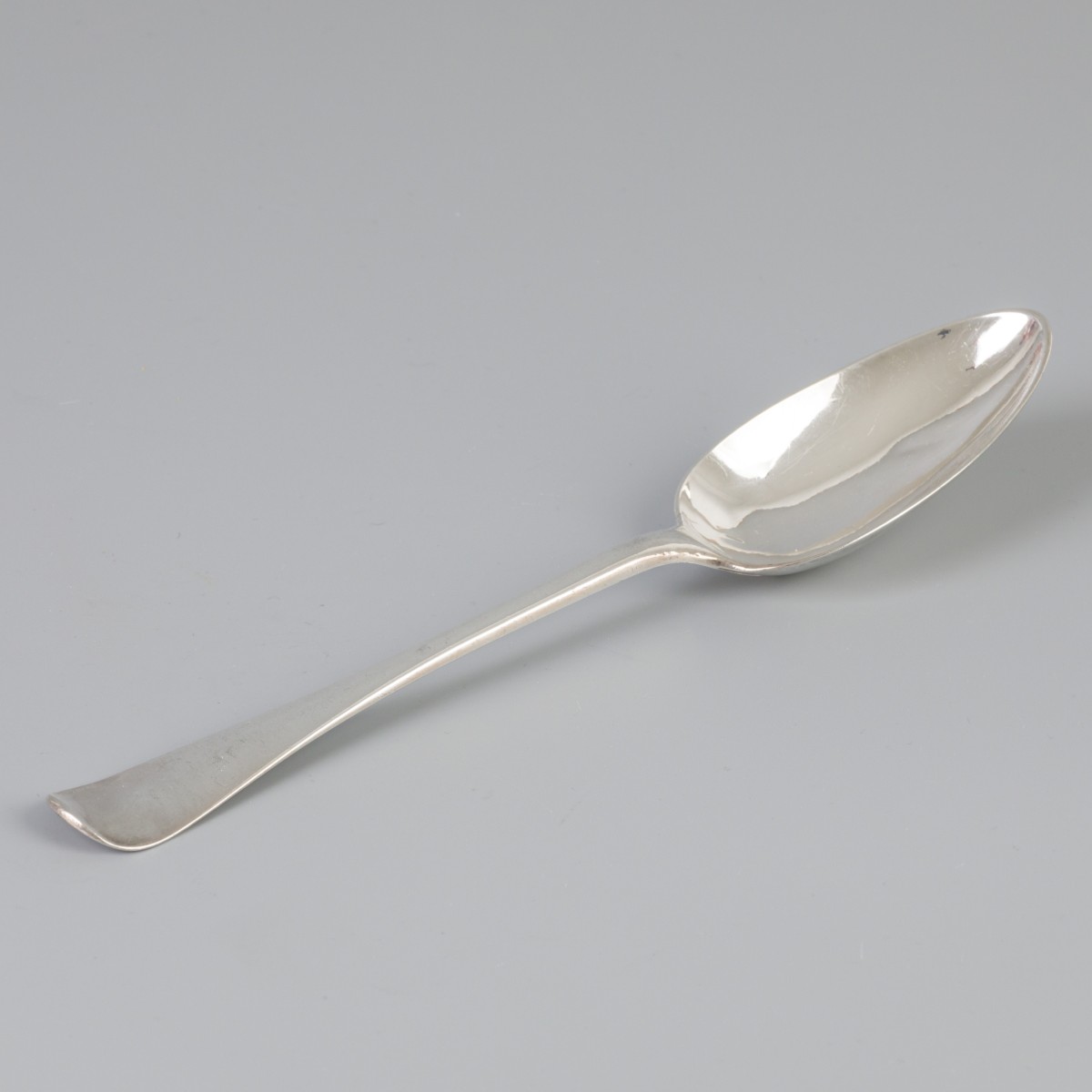 Dinerlepel (Haarlem, Jan Barrevoet 1792-1811) zilver.